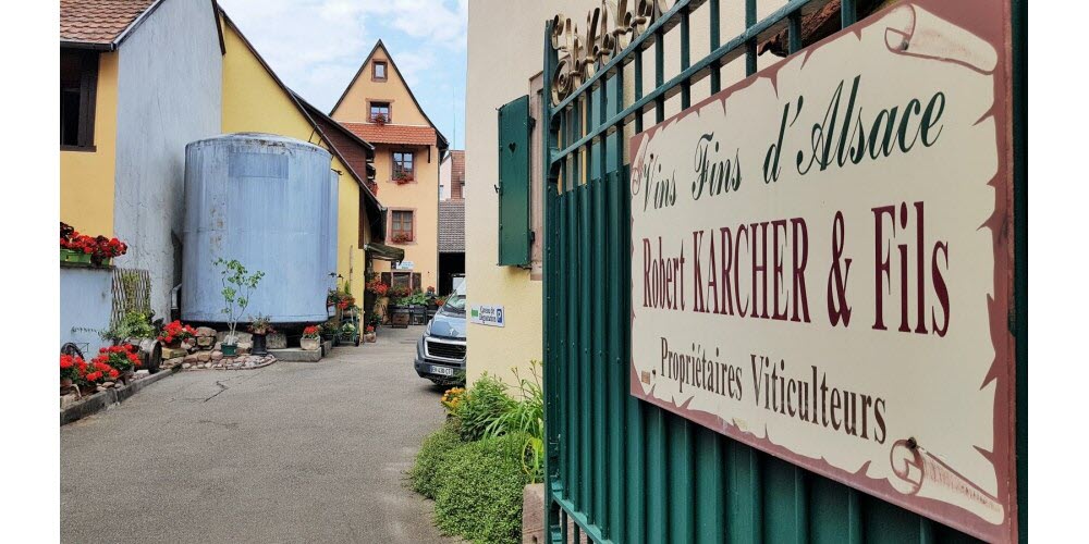 Wijnhuis Karcher in Colmar: Van tussenstop tot palletlading: de Elzas op z'n best
